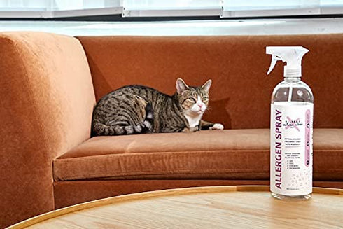 Allergy Asthma Clean Allergen Spray Mineral concentrate in a bottle. -JUST ADD WATER- 33.8oz (1 Bottle)