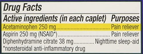 PM Sleep Relief Caplets 24 count