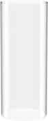 SUNWO Borosilicate Glass, Clear Candle Holder, Glass Chimney for Candle Open Ended, Glass Hurricane Candle Holders Diameter 3.5", Height 6"