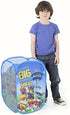 Idea Nuova Nickelodeon Paw Patrol Pop Up Hamper with Durable Carry Handles, 21" H x 13.5" W X 13.5" L"