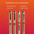 Sakura Pigma 50040 Micron Blister Card Ink Pen Set, Sepia, Pigma 4CT Set