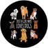 Fun Dog Puppy Lover Themed | Cute Just A Girl Who Loves Dogs PopSockets Swappable PopGrip