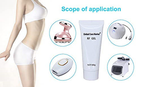 RF GEL (2 Pack) – Skin Cooling and Conducting Gel for Use with RF Face Lifting and Skin Tightening Beauty Devices
