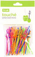 True Spear Appetizer Picks, Mini Sword Toothpicks, Party Supplies, Multicolor, Food-Safe Plastic, Set of 50