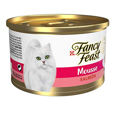 Fancy Feast Gourmet Salmon Feast Cat Food, 3 oz