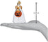 Old World Christmas Trick or Treat Pooch Glass Ornament Free Box 26088