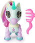 Zoomer - Zupps Tiny Unicorns, Breeze, Interactive Unicorn with Light-up Horn, for Ages 4 and Up