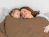 JMR Fleece Throw Blankets for Bed, Couch, or Sofa - Ultra-Soft and Warm Microfiber Plush Blanket for Home and Outdoor Use (Beige, 66X90)