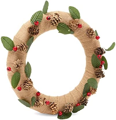 12 Inch Foam Wreath Forms, Round Craft Rings for Front Door Christmas Decorations, Holidays, Thanksgiving (3 Pack)