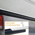 Garage Door Seals Bottom Rubber with Pre-drilled Aluminum Track Retainer Base Kit,Heavy-Duty U Shape +O Ring Combination Garage Door Weather Stripping Kit (16 Ft)