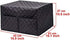 Convection Toaster Oven Cover,Smart Oven Dustproof Cover Large Size Cotton Quilted Kitchen Appliance Protector Storage Bag With 2 Accessary Pockets, Machine Washable CYFC40(only Cover)
