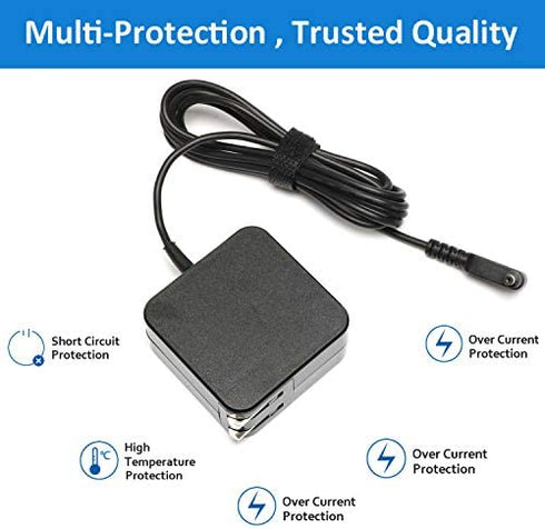 45W 19V 2.37A Ac Adapter Laptop Charger Power Supply Replacement for ASUS UX305 UX305L UX305F UX305C UX303U UX330 UX330U X331UA UX360C UX31A E203M E203MA X553S X553M X553MA
