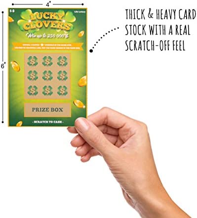 5 Pregnancy Announcement Scratch Off Cards | Baby Announcement Fake Lottery Scratchers Replicas | Surprise your Family & Friends and Reveal this Fabulous Baby News in the Most Memorable Way !