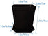 Xilanhhaa 24 Pack 3 inch Black Square Nursery Flower Pots Plastic Plant Pot with Saucer,Seedling Nursery Transplanting Planter Container for Your Room,Garden Office and Balcony Decor