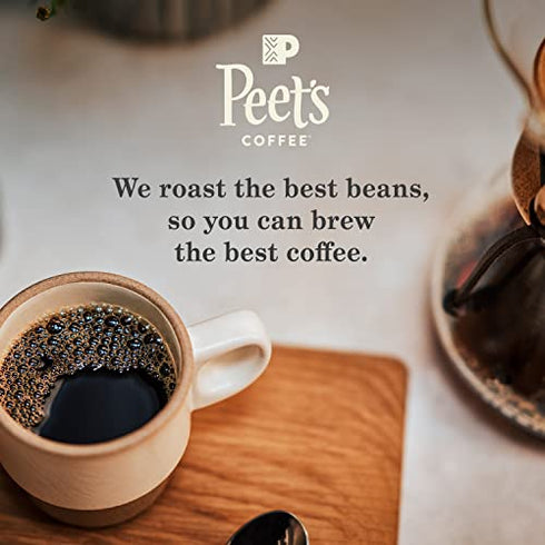 Peet's Coffee, Dark Roast Espresso Pods Compatible with Nespresso Original Machine, Ristretto Intensity 10, 10 Count (1 Box of 10 Espresso Capsules), Coffee Gifts
