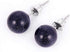 YEYULIN 7pairs Natural Gemstone Ball Stud Earrings Amethyst Rose Quartz Agate Crystal Earring Jewelry for Womens Girls