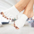 Gel Toe Separator Socks Women - Toes Separator Feet Care 1 Pair Gel Toe Separators Large - Toe Separator Pedicure Toe Spacers Compression Socks with Gel - Half Toe Women Socks with Open Toes joyrider
