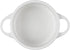 Le Creuset Stoneware Mini Round Cocotte, 8 oz., White