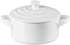 Le Creuset Stoneware Mini Round Cocotte, 8 oz., White