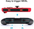 HEYSTOP Grip Compatible with Nintendo Switch/Switch OLED Joy-Con, 3 Pack, Wear Resistant Game Switch Controller Handle Case Kit for Nintendo Switch Joy Con, Black