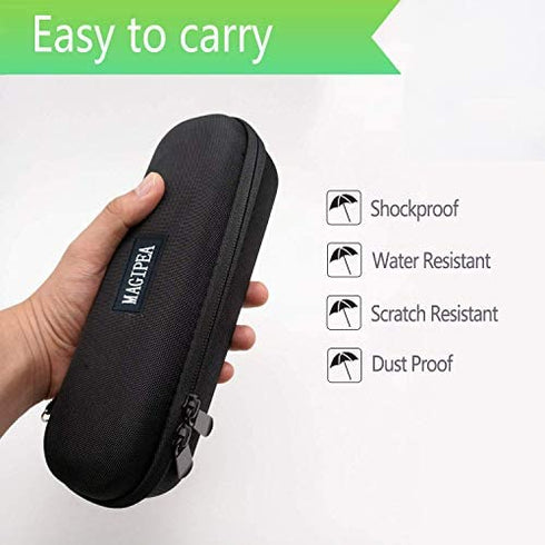 Oral B Toothbrush Hard Travel Case Carrying Bag, Fits for Oral-B Pro 1000, 2000, 3000, 3500, 1500 Electric Toothbrush, Mesh Pocket for Accessories and Soft Lining inside the Case for Protection