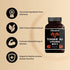 Tongkat Ali 200:1 as Long Jack Extract (Eurycoma Longifolia), 1000mg Per Serving, 120 Capsules, Supports Energy, Stamina and Immune System for Men and Women, Indonesia Origin, Non-GMO