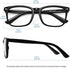 MEETSUN Blue Light Blocking Glasses, Anti Eye Strain Headache (Sleep Better),Computer Glasses UV400 Transparent Lens