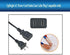 UpBright AC IN Power Extension Cord Charging Cable Compatible with Stanley FatMax JumpiT PoweriT PP1DCS AiriT PPRH5KL PPRH7DS PPRH5DS PPRH5 DS SEL 12V 500A 500 300 Amp Jump Starter Station Jump Air it