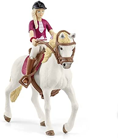 Schleich Horse Club, Horse Toys for Girls and Boys, Sofia and Blossom Horse Set with Rider and Horse Toy, Ages 5+