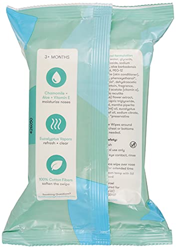 Breathefrida Vapor Wipes for Nose or Chest by Frida Baby 30 Count (Pack of 1)