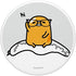 Gudetama Nerd Glasses PopSockets PopGrip: Swappable Grip for Phones & Tablets