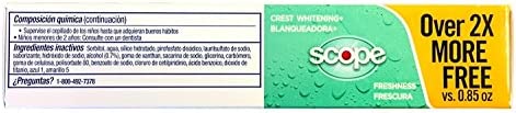 Crest Complete Multi-Benefit Whitening + Scope Minty Fresh Flavor Toothpaste 2.7 Oz, Pack of 3