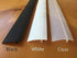 Silicone Gap Covers (2 Pack) Stove Spacer Fillers Heat Resistant Seals Gaps Between Stovetop and Counter, Easy to Clean (21 Inches, semi-clear)