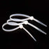 Zcpotizi Clear Zip Ties 6 Inch White Small Nylon Cable Ties Wire Ties Zipties Self-Locking for Fence Plants Wreath Crafts Christmas Gifts for Garden Office Use 100 Pack