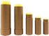 Healthcom 10 Pcs 1 Oz Paperboard Lip Balm Tubes Cardboard Lipstick Tube Kraft Paper Empty Refillable Lip Gloss Containers Chapstick Container Round Paper Solid Perfume Tube for DIY Cosmetic Lotions Deodorant,Brown