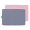 Pack n Play Sheet Fitted, 2 Pack Portable Playard | Mini Crib Sheets, Ultra Soft Microfiber Pack N Play Sheets, Gray & Pink, Preshrunk