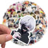 100 Pcs Anime Mixed Stickers, Classic Anime Stickers for Kids Teens Waterproof Vinyl Stickers for Water Bottles Laptop Computer Skateboard Notebook Decals