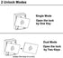 WOOCH RFID Locks for Cabinets Hidden DIY Lock - Electronic Cabinet Lock with USB Cable for Wooden Cabinet Drawer Locker Cupboard Gun Box