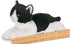 Bearington Lil' Domino Small Plush Stuffed Animal Black and White Tuxedo Cat, Kitten 8 inch