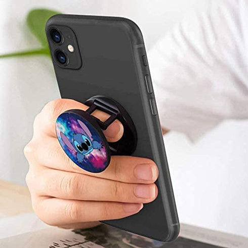 JOSEPH TINDALL ( 2 Pack ) Multifunction Foldable Phone Finger Kickstand Blue Galaxy White Marble Cell Phone Stand Holder and Grip Mount Compatible for Smartphones and Tablet