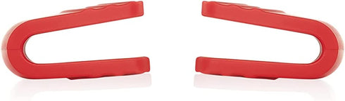Le Creuset Silicone Set of 2 Handle Grips, 5" x 2 1/2" each, Cerise