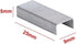 Eagle No.10 Mini Premium Staples for #10 Staplers, 1000 pcs Per Box, Pack of 3 Boxes, 3000 pcs in Total, Silver