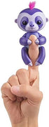 Fingerlings Baby Sloth - Marge (Purple) - Interactive Baby Pet - by WowWee