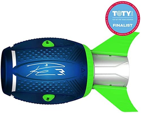 Aerobie Sonic Fin Football, Aerodynamic Russel Wilson Football Toy, Now with Softer Foam & Fins, Outdoor Games for Kids and Adults Aged 8 and Up