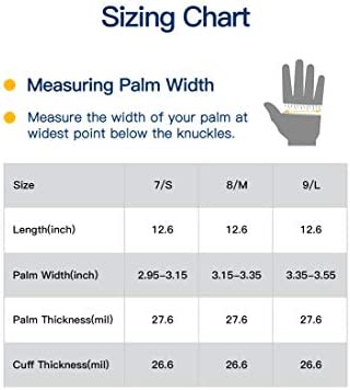 wahoo PVC Dishwashing Cleaning Gloves, Skin-Friendly, Reusable Kitchen Gloves with Cotton Flocked Liner, Non-Slip, Large