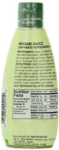 S&B Wasabi Sauce, 5.3-Ounce