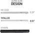 totallee Thin iPhone SE Case, Thinnest Cover Ultra Slim Minimal - for Apple iPhone SE (2020 and 2022) (Frosted Clear)