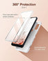 SURITCH Compatible with Moto G Pure Case, Built-in Screen Protector for Motorola Moto G Pure Phone case, 360° Full-Body Protective Shockproof Cover