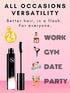 3 Pack Hair Finishing stick Hair Mascara Hair Products Flash Moment Flyaway Tamer - Edge Brush For Baby Hair - Hair Gel Spray Hair Wax Stick Fly Away Tamer Edge Control For Women Men Kids