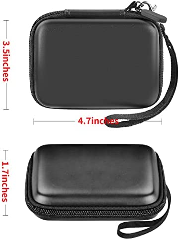 Case for Anker 622/ 633/ 621 Magnetic Battery (MagGo)/ PowerCore 10000, 5000mAh Foldable Wireless Portable Charger Storage Box, External Battery Pack Carrying Holder for USB Cable Accessories-Bag Only